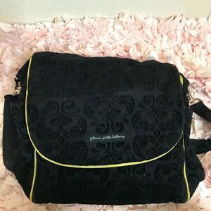 Petunia pickle bottom black baby bag